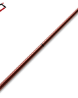 AVID CHROMA BORDEAUX POOL CUE NO WRAP 12.25MM 19OZ