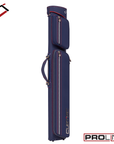 ÉTUI RIGIDE POUR BAGUETTES DE BILLARD CUETEC PRO LINE 2X4 - BLEU MARINE