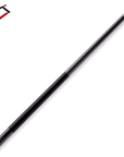BAGUETTE DE BILLARD CUETEC CYNERGY NOIRE ET ARGENT X RAW AVEC WRAP EN POLYMÈRE PERFORÉ 11.8 MM 19 OZ