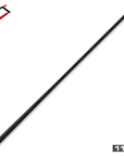 BAGUETTE DE BILLARD CUETEC CYNERGY NOIRE ET ARGENT X RAW AVEC WRAP EN POLYMÈRE PERFORÉ 11.8 MM 19 OZ