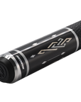PREDATOR BUTT BLAK 1 EBONY BLACK/PATTERNS UNI-LOC LEATHER WRAP (SHAFT NON INCLUDED)