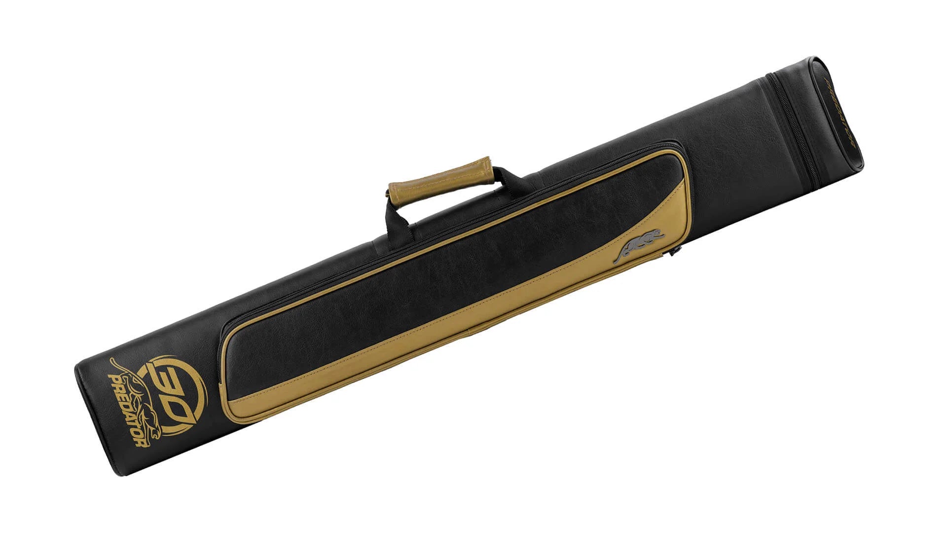 PREDATOR ROADLINE BLACK AND GOLD HARD POOL CUE CASE - 3B/5S