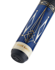 PREDATOR LE AVANT GARDE BLUE CUE BUTT LEATHER LUXE WRAP - LIMITED EDITION