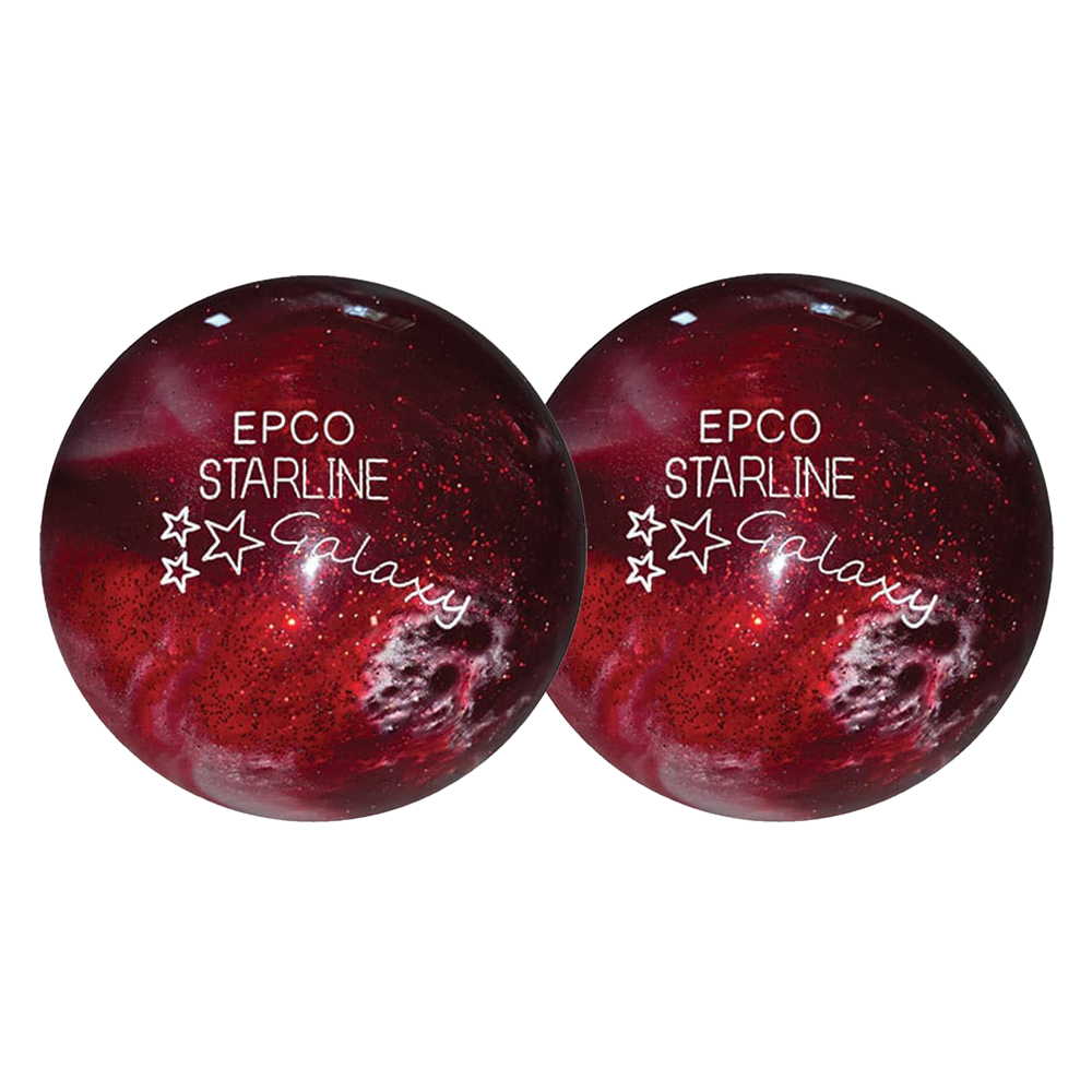 EPCO STARLINE GALAXY SMALL BOWLING BALLS - RED