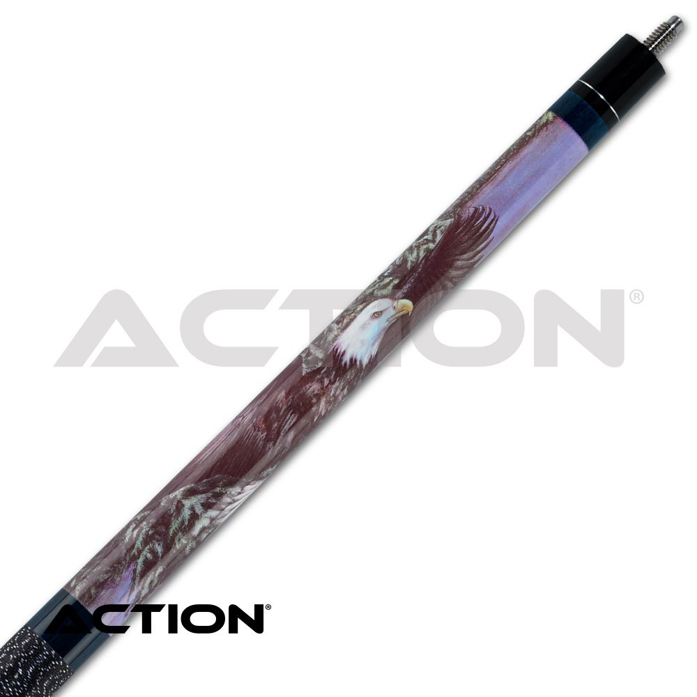 ACTION ADVENTURE POOL CUE ADV99 EAGLE 19OZ 13MM