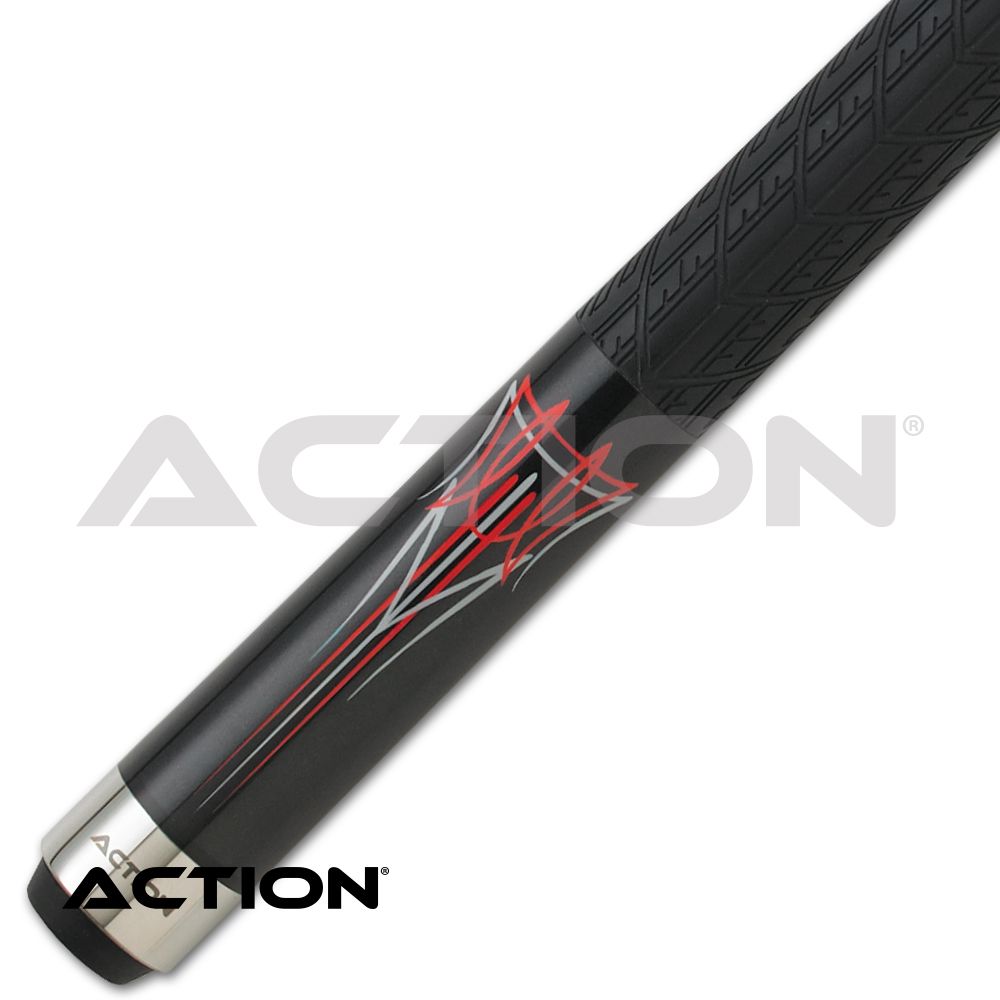 ACTION KHROME POOL CUE KRM03 19OZ 13MM
