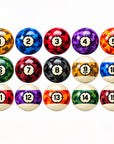 BILLES DE BILLARD INDIVIDUELLES ARAMITH CAMOUFLAGE - 57,2 MM (2 1/4 PO)