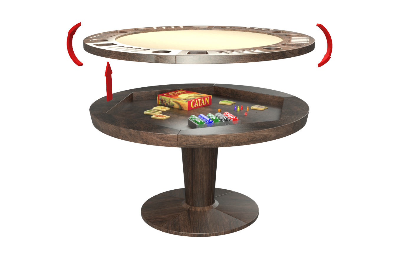 BISTRO ROUND GAME TABLE