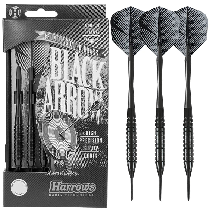 HARROWS BLACK ARROW SOFT TIP DARTS