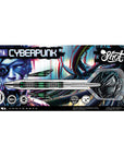 JEU DE FLÉCHETTES SHOT AI CYBERPUNK POINTE ACIER TUNGSTÈNE 90 % 24G