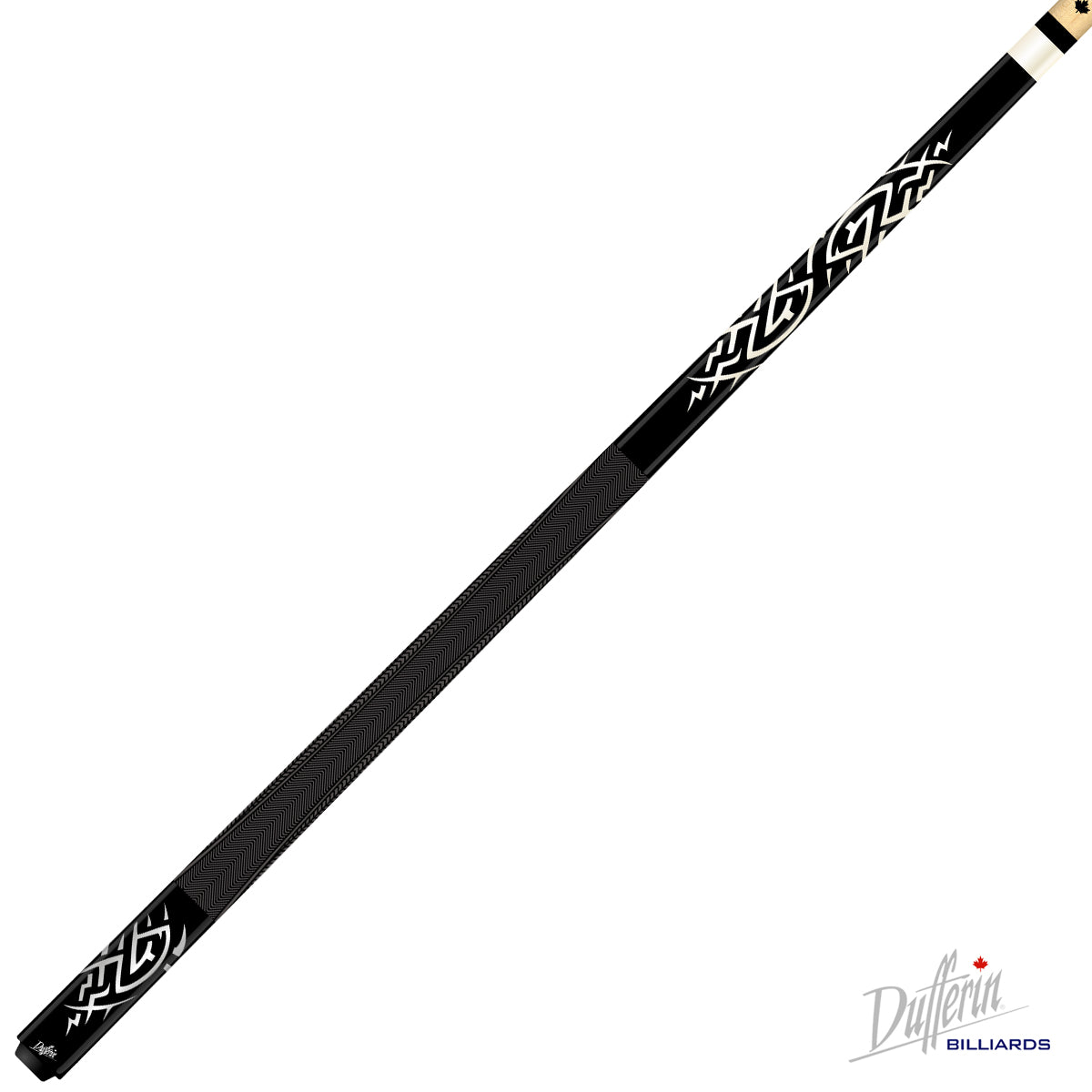 DUFFERIN POOL CUE REBEL LASER ETCH SERIES D581 - GOLF GRIP