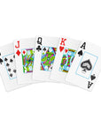 COPAG PLASTIC BRIDGE CARDS DOUBLE DECK SET 1546 JUMBO RED AND BLACK