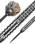 SHOT GNARLY SHREDDA STEEL TIP DART SET - 90% TUNGSTEN DART BARRELS