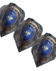 ENSEMBLE DE 3 PLUMES DE DARDS SHOT FUTURE KNIGHTS IRONSOUL - PETIT STANDARD