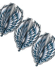 ENSEMBLE DE 3 PLUMES DE DARDS SHOT OISEAUX DE PROIE - PETIT STANDARD