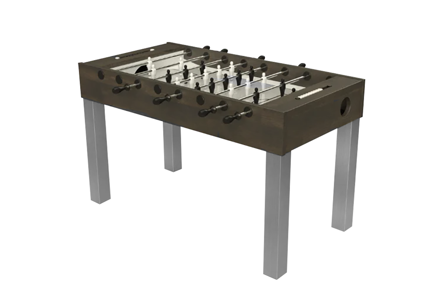 LA CONDO STAINLESS FOOSBALL TABLE