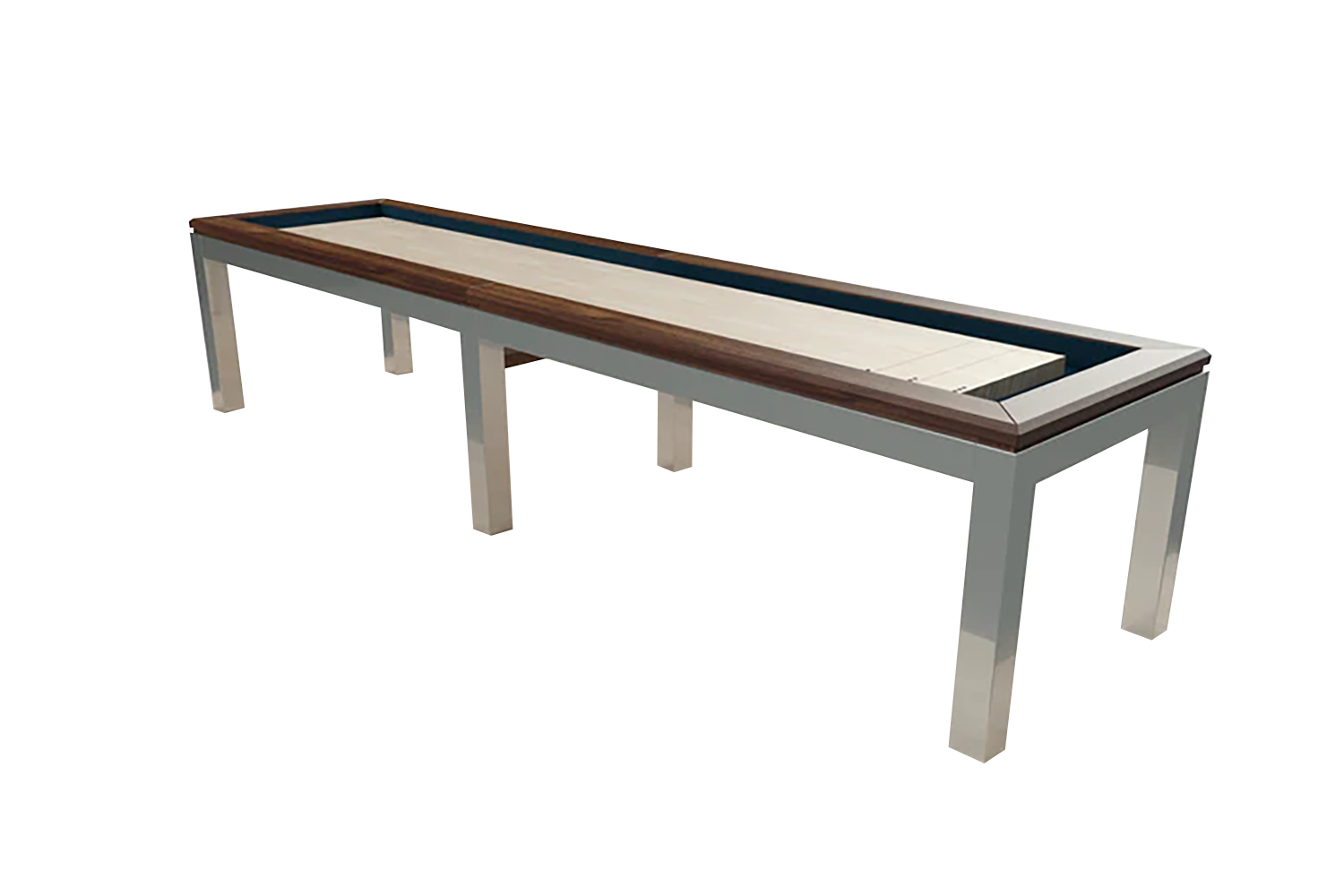 LA CONDO STAINLESS SHUFFLEBOARD TABLE