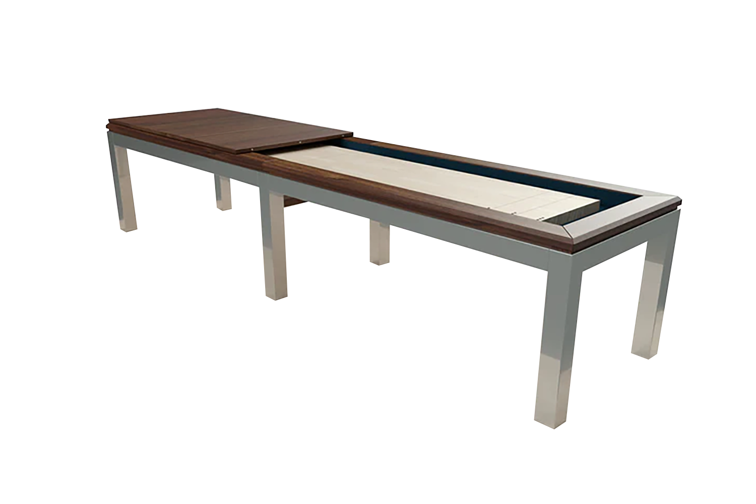 LA CONDO STAINLESS SHUFFLEBOARD TABLE