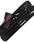 LUCASI  LC748B4 LEATHERETTE 4B 8S SOFT CASE BLACK