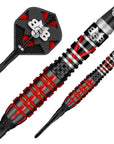 FLÉCHETTES SHOT TENACIOUS DE MICHAEL SMITH POINTE SOUPLE - BARREAUX EN TUNGSTÈNE À 90%