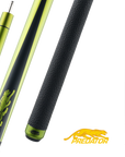 PREDATOR BUTT SP2 BLACK/LIME GREEN 2 UNI-LOC LEATHER LUXE WRAP (SHAFT NOT INCLUDED) - LIMITED EDITION
