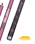 PREDATOR BK RUSH CUE PINK/SILVER UNI-LOC QUICK RELEASE SPORT WRAP 18.5OZ - LIMITED EDITION
