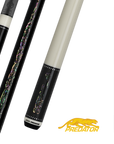 PREDATOR BUTT LE GORDIAN KNOT BLACK EBONY/RAINBOW PATTERNS UNI-LOC RADIAL NO WRAP (SHAFT NON INCLUDED) - LIMITED EDITION