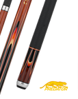 MANCHE PREDATOR SANG LEE SERIES 2 NOIR/ROUGE/ORANGE/ÉRABLE/ÉBÈNE UNI-LOC AVEC GRIP DE LUXE (FLÈCHE NON-INCLUSE) - ÉDITION LIMITÉE