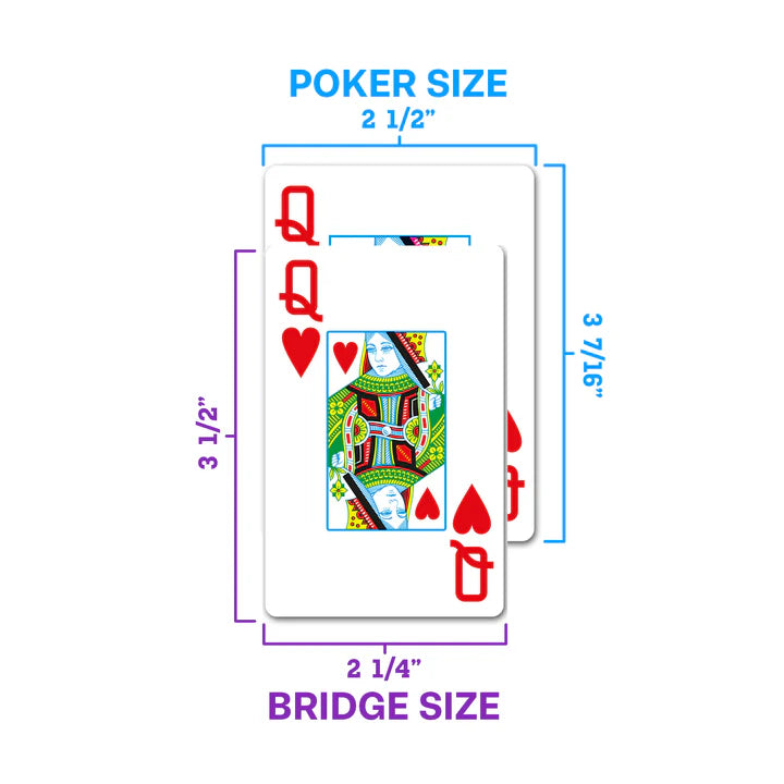 COPAG NEOTERIC PLASTIC POKER CARDS DOUBLE DECK SET JUMBO 1546 VIOLET AND BLUE AND YELLOW