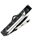 PREDATOR ROADLINE CAT HEAD BLACK/WHITE HARD CUE CASE - 2B/4S - LIMITED EDITION