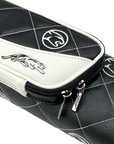 PREDATOR ROADLINE CAT HEAD BLACK/WHITE HARD CUE CASE - 3B/5S - LIMITED EDITION