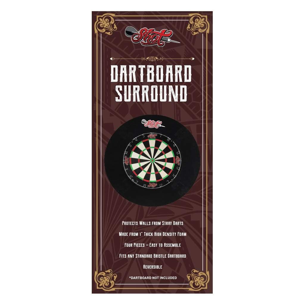 SHOT 4 PIECE DARTBOARD SURROUND