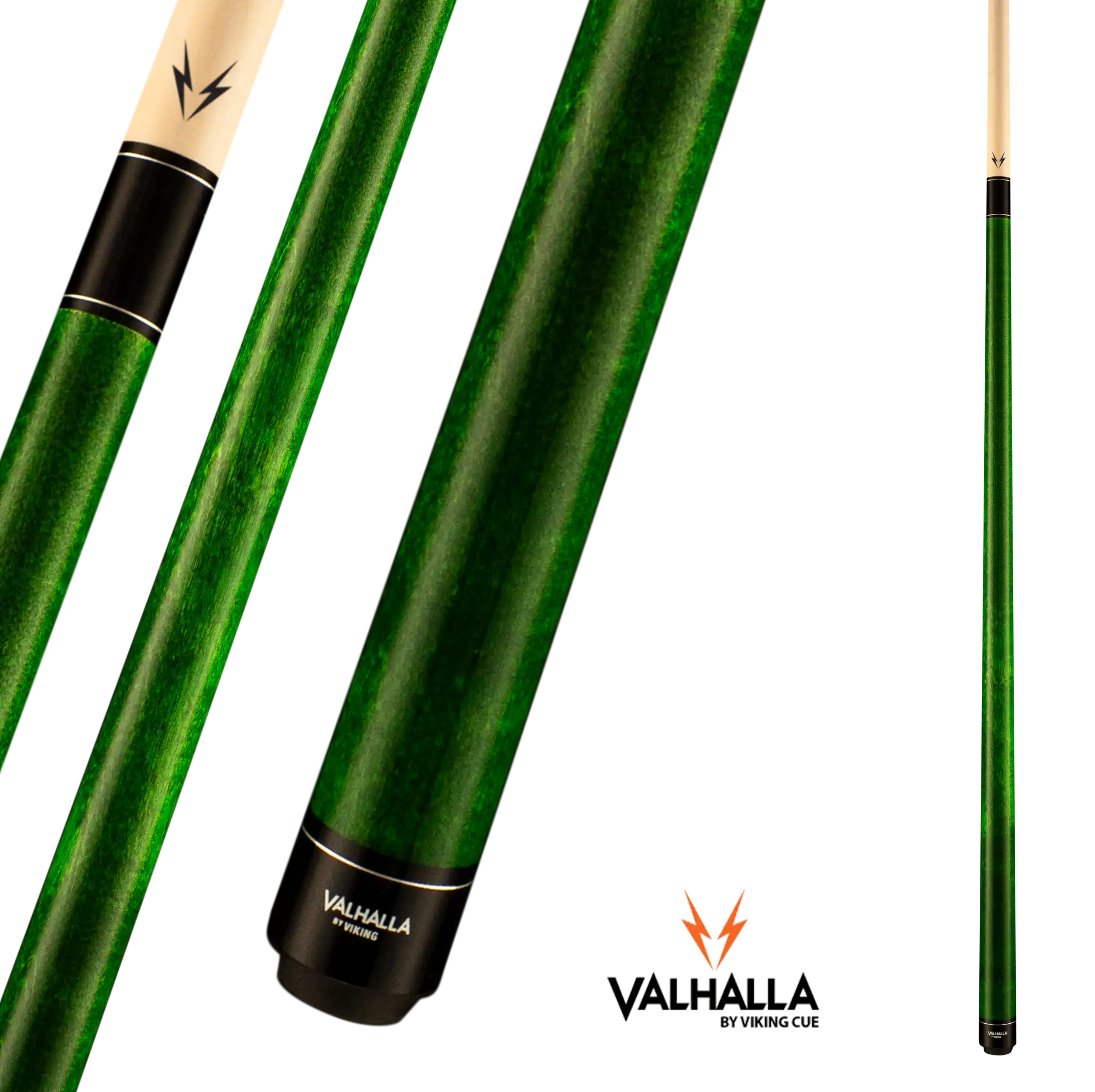 VIKING VALHALLA VA105 POOL CUE GREEN 13MM 19OZ