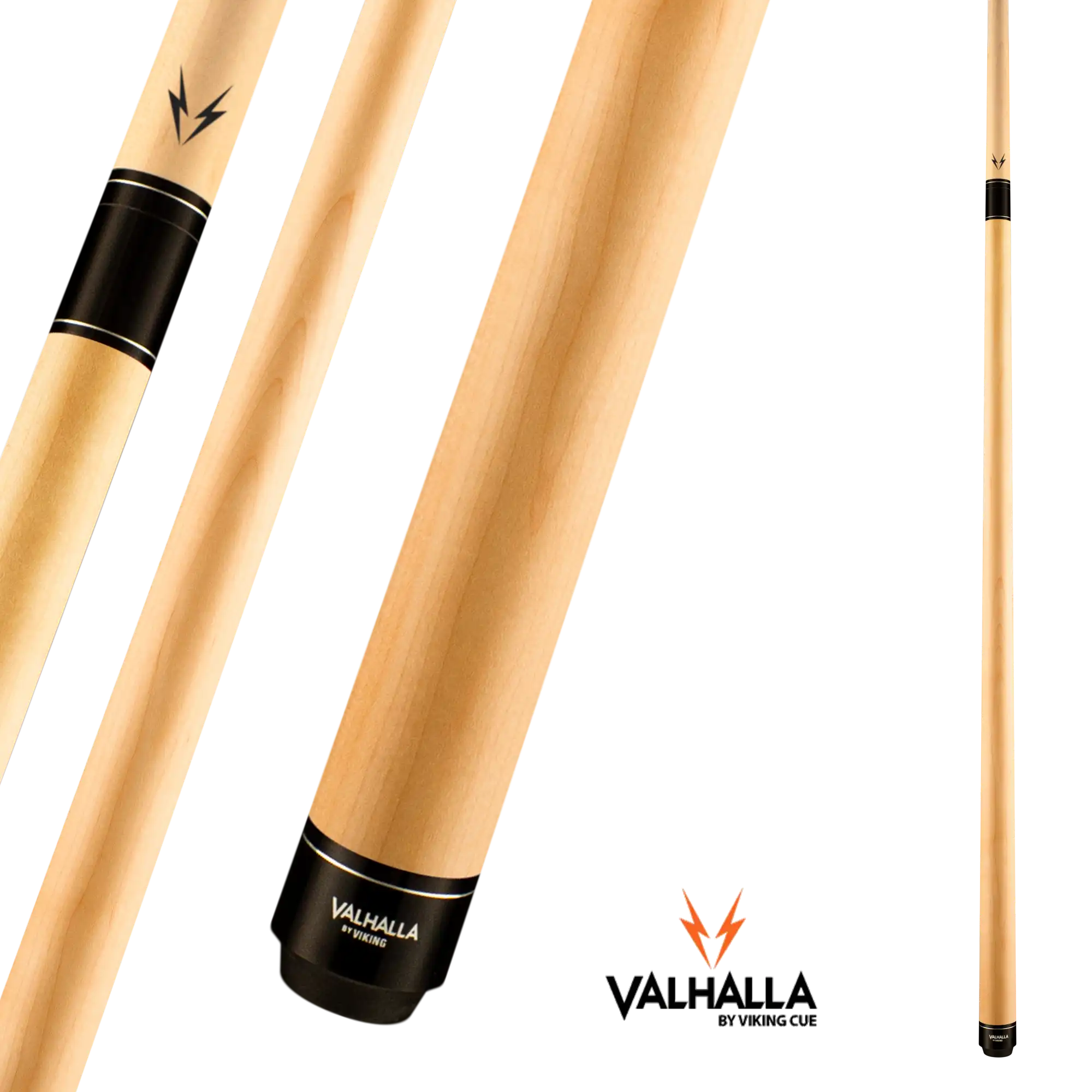 VIKING VALHALLA VA102 NATURAL POOL CUE NO WRAP 13MM 19OZ