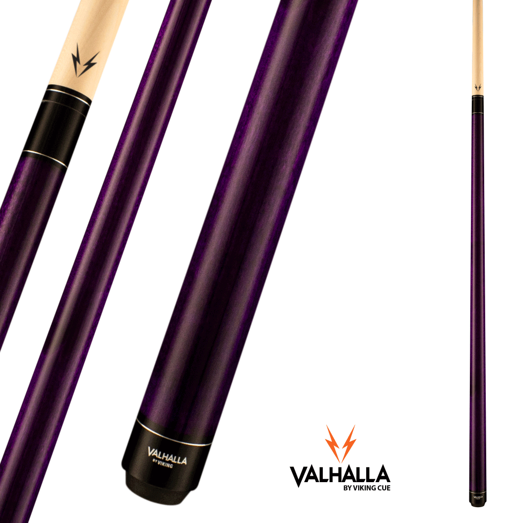 VIKING VALHALLA VA107 PURPLE POOL CUE 13MM 19OZ