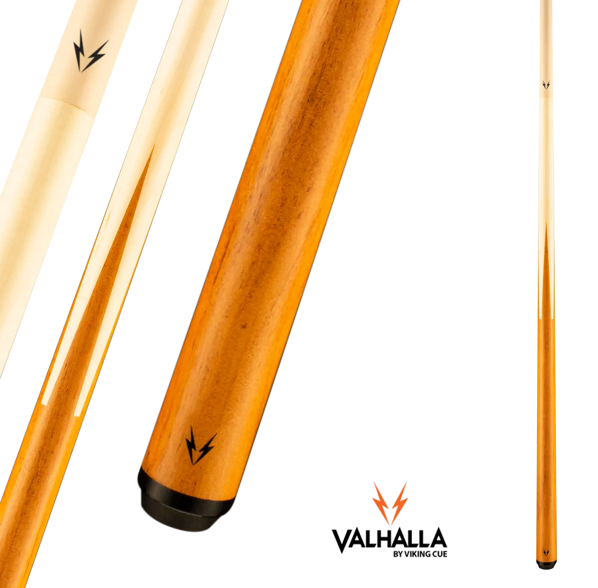 VIKING VALHALLA VA241 POOL CUE BEIGE NO WRAP 13MM 19OZ