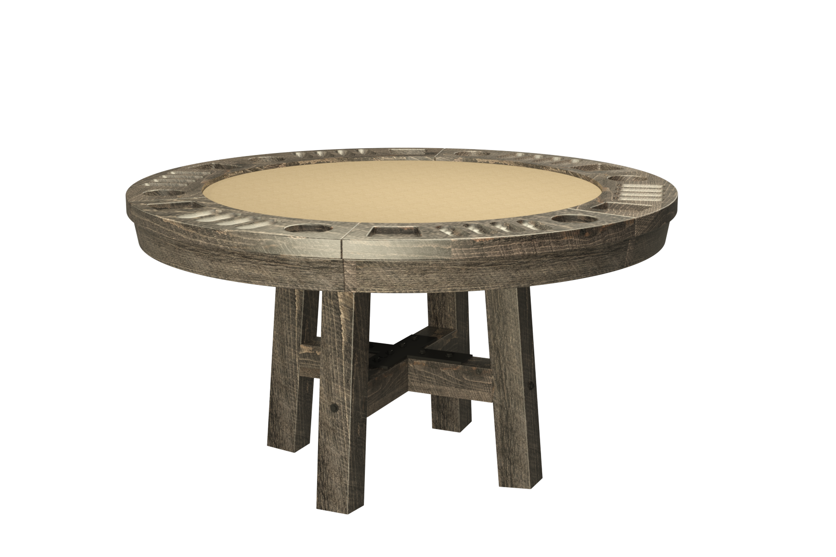 BARN ROUND GAME TABLE