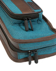 LUCASI SOFT CASE 2B 4S  BLUE AND BROWN