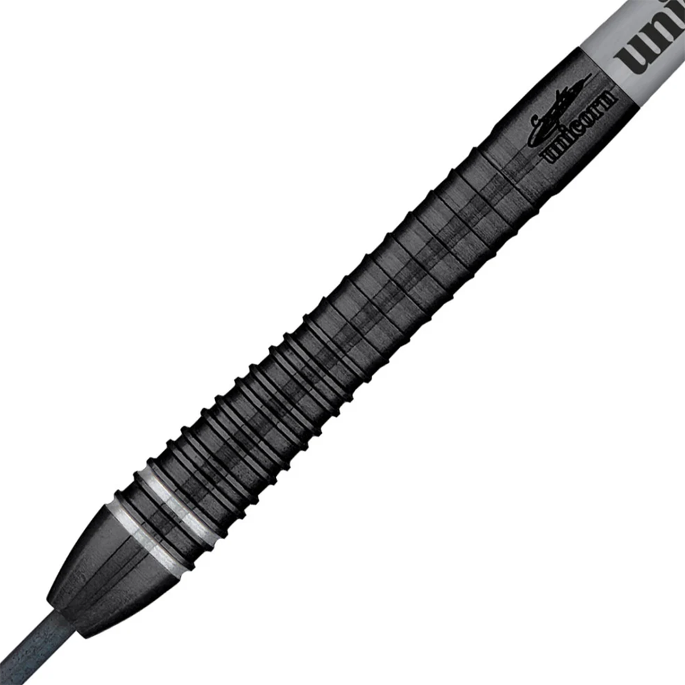 UNICORN GARY ANDERSON PHASE 6 BLACK STEEL TIP DARTS TUNGSTEN 90% 23G