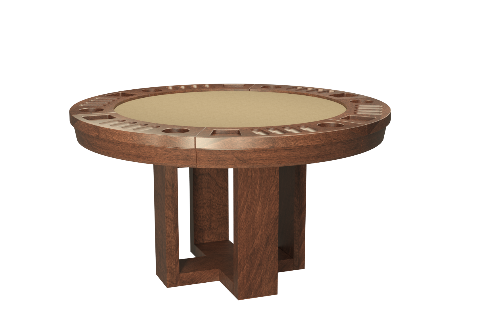 BRIDGE ROUND GAME TABLE