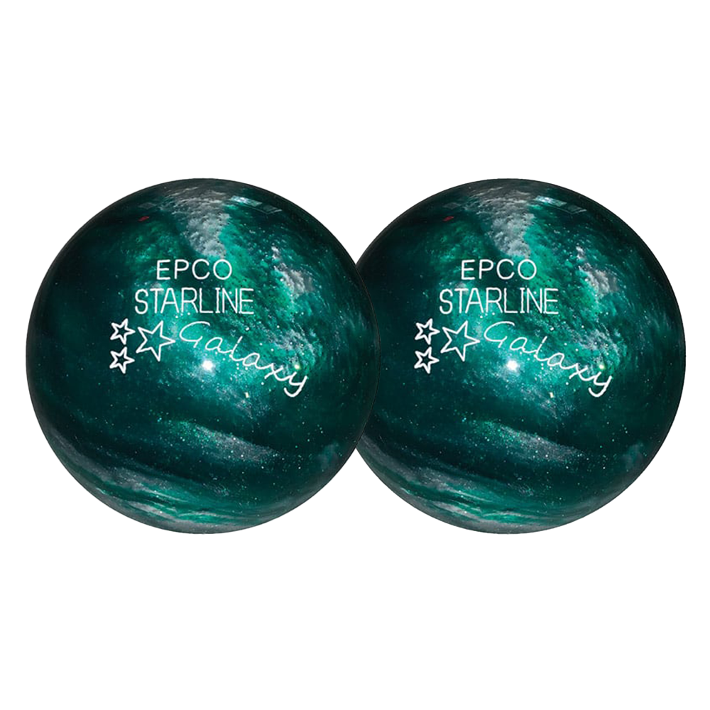 EPCO STARLINE GALAXY SMALL BOWLING BALLS - GREEN