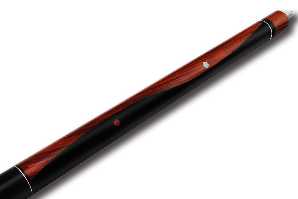 FALCON POOL CUE YIN YANG BROWN AND BLACK 13MM 19OZ