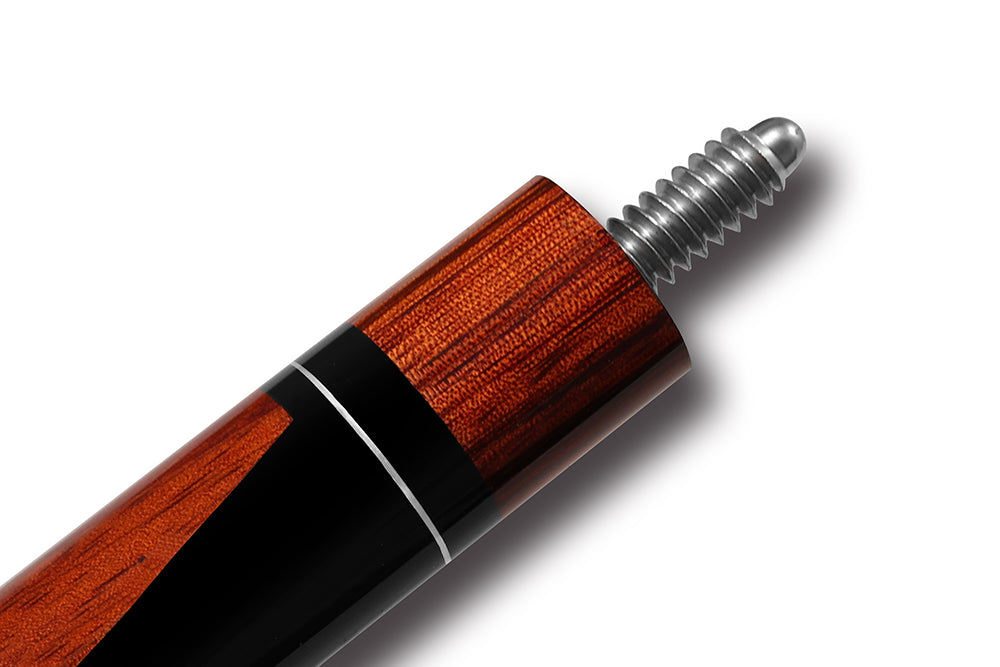 FALCON POOL CUE YIN YANG BROWN AND BLACK 13MM 19OZ