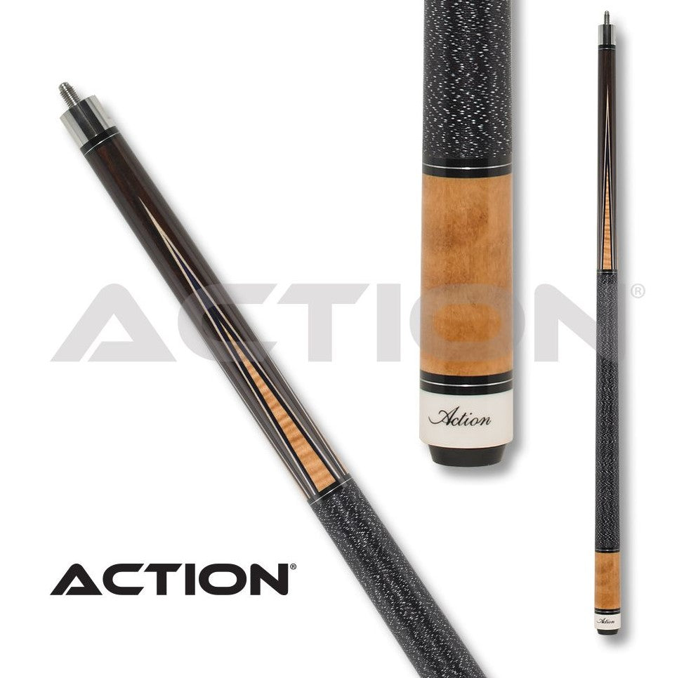 ACTION INLAY POOL CUE INL14 19OZ 13MM