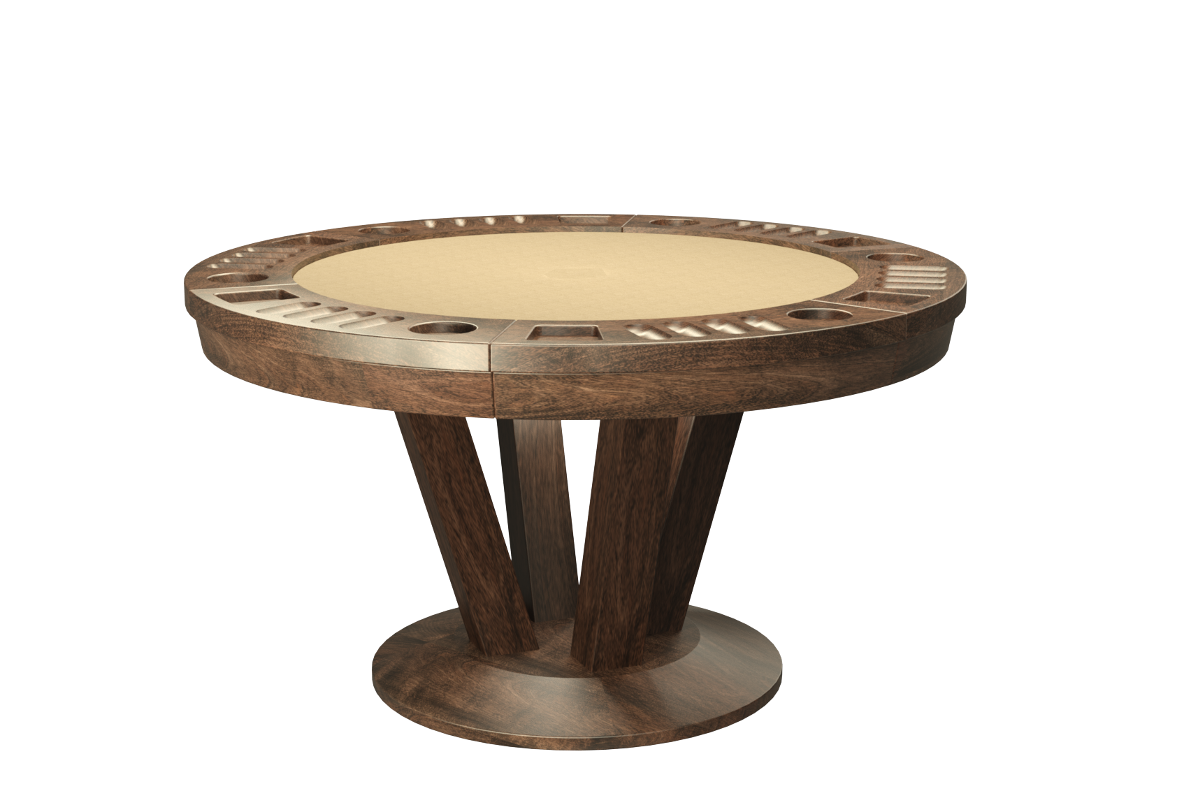 LA CONDO ROUND GAME TABLE