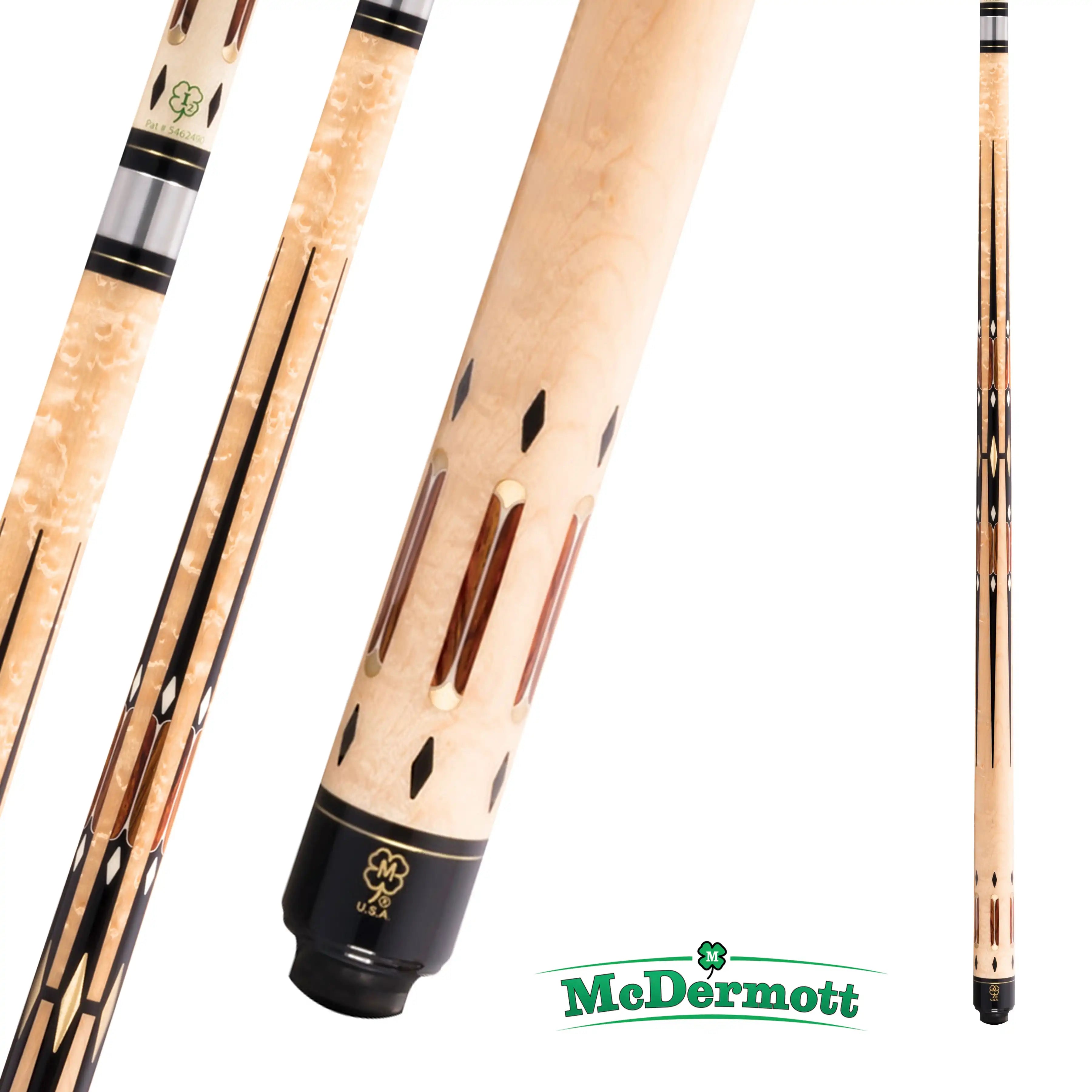 MCDERMOTT POOL CUE G-SERIES G709 BEIGE 12.5MM 19OZ