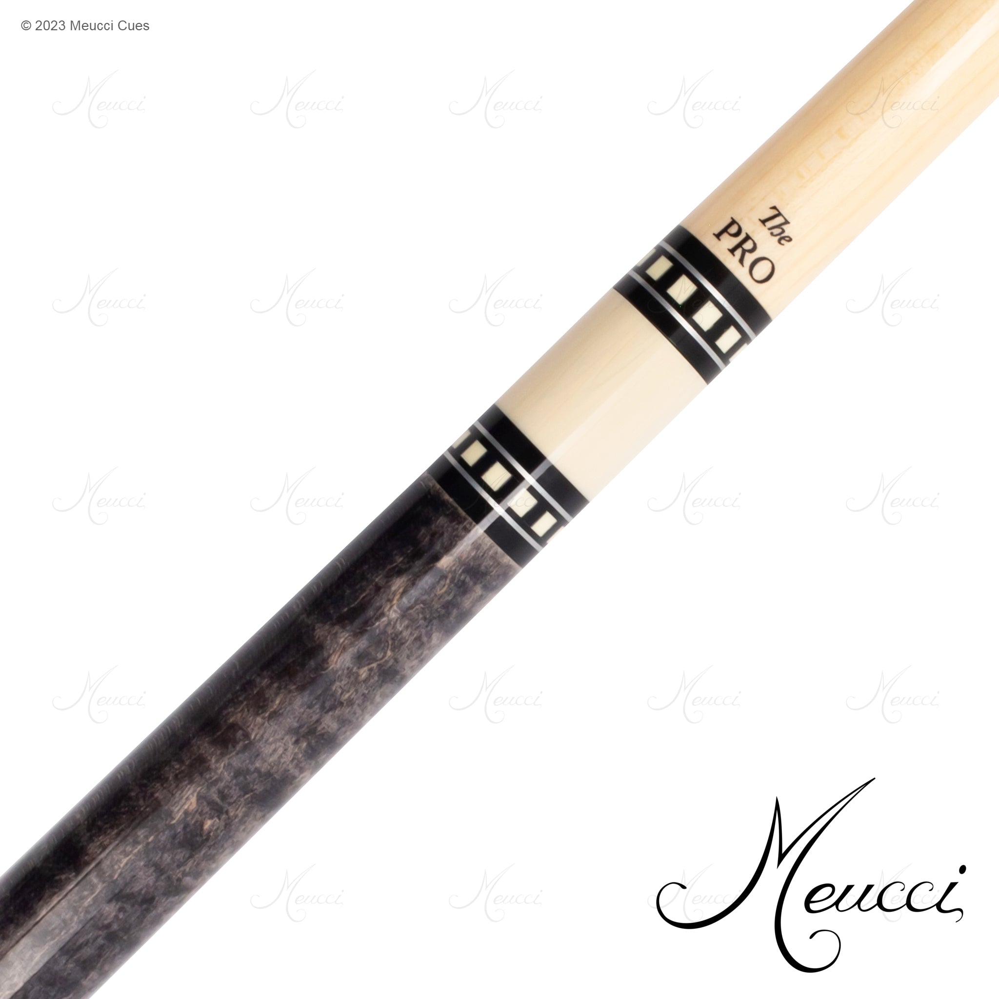 MEUCCI POOL CUE JS CUE SMOKE 12.5MM 19OZ