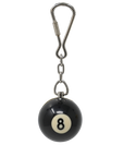 PORTE-CLÉS BOULE DE BILLARD 1 3/8 PO ARAMITH - NUMÉROTÉ