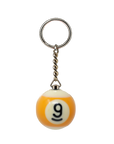 PORTE-CLÉS BOULE DE BILLARD 1 3/8 PO ARAMITH - NUMÉROTÉ