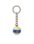 PORTE-CLÉS BOULE DE BILLARD 1 PO NUMÉROTÉE